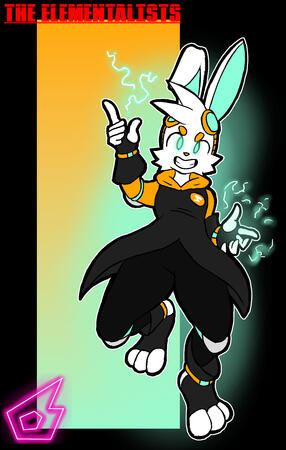 An overly confident Elementalists fighter in the prime of his career. While he's got electric powers, his mouth is just as powerful as a weapon. Sometimes it works against him though.